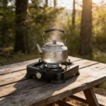 ⁦موقد غاز بعين واحدى مع غطاء آمان من دينكس بضمان عامين⁩ - الصورة ⁦5⁩