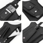 ⁦سترة حامل الاغراض جلد طبيعى⁩ - الصورة ⁦4⁩