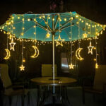 ⁦اضواء زينة رمضان على شكل نجوم و هلال 2 متر⁩ - الصورة ⁦4⁩