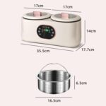 ⁦جهاز الطبخ المزدوج الكهربائي دينكس بضمان عامين⁩ - الصورة ⁦10⁩