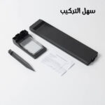 ⁦عمود إنارة بالطاقة الشمسية مقاوم للماء سهل التركيب + تشغيل تلقائى⁩ - الصورة ⁦2⁩