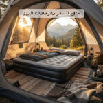 ⁦سرير اوتوماتيكي قابل للنفخ هوائي فاخر للمنزل والتخييم⁩ - الصورة ⁦3⁩