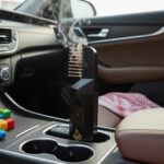 ⁦مبخرة كهربائية قابلة لإعادة الشحن عبر منفذ USB بسعة 1500 مللي أمبير، مزودة بمشط شعر⁩ - الصورة ⁦4⁩