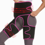 ⁦مشد رياضي حرار قابل للتعديل للنحت 3×1 – خصر + أفخاذ + أرداف⁩ - الصورة ⁦5⁩