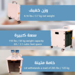 ⁦عربة متعددة الاستخدامات قابلة للطي⁩ - الصورة ⁦4⁩