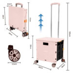 ⁦عربة متعددة الاستخدامات قابلة للطي⁩ - الصورة ⁦2⁩
