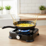 ⁦موقد غاز بعين واحدى مع غطاء آمان من دينكس بضمان عامين⁩ - الصورة ⁦6⁩