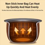 ⁦جهاز الطبخ المزدوج الكهربائي دينكس بضمان عامين⁩ - الصورة ⁦6⁩