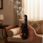 مبخرة كهربائية قابلة لإعادة الشحن عبر منفذ USB بسعة 1500 مللي أمبير، مزودة بمشط شعر